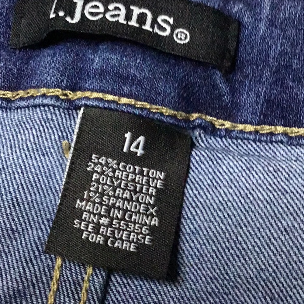 ✨d.Jeans Boot Denim Size 14 Denim Jeans SAC732 - Picture 6 of 6